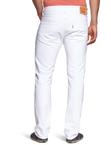 Levi's 501 Original Fit Vaqueros, Optic White, 34W / 30L para Hombre