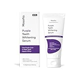 Purple Teeth Whitening Serum with Bromelain & Papain for Yellow & Dark Teeth Stains, Purple Toothpaste, for Both Men & Women, 50ML -  SOLI