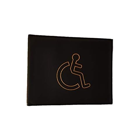 Black Soft Disabled Badge Holder Cover - Holds Badge & Clock by London Heritage Cover