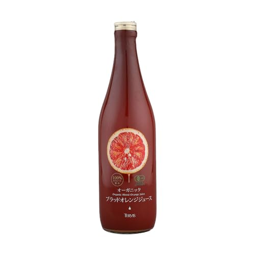 ブラッドオレンジジュース 720ml 1000ml テルヴィス 100% 安心 オレンジ 安全 健康 ストレート イタリア クエン酸 果物 無添加 有機 ビタミンC 無香料 果汁 ジュース 地中海