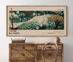 Affiche Yayoi Kusama de 60x120 cm pour salon moderne