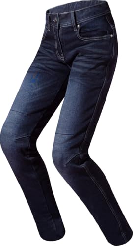 LS2 Jean de moto Bradford en denim bleu ajusté pour homme cyclomoteur