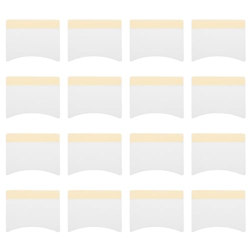 Angoily Discos de Algodón Grandes para Retirar Extensiones de Pestañas, Almohadillas Desmaquillantes de Algodón Empaque Portátil, 40 Piezas para Cuidado de Ojos en Viaje
