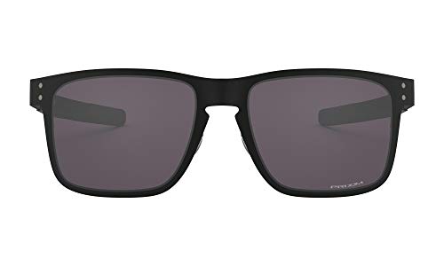Oakley Holbrook Metal Sunglasses Matte Black with Prizm Grey Lens 55mm2