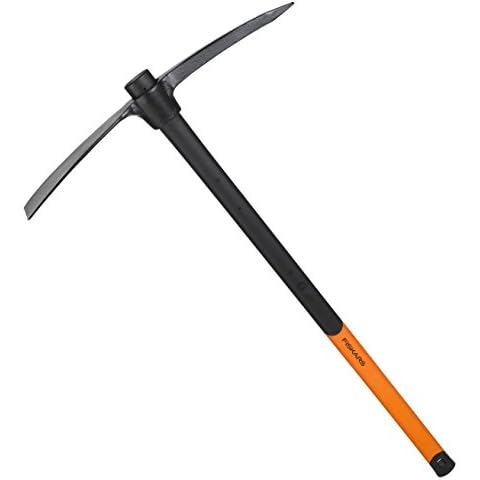 Fiskars Pico de Jardín 250 con Cabezal de Acero Forjado y Mango de Fibra de Vidrio Reforzado Cover