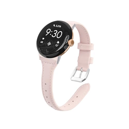 [YYDSFCA] Pixel Watch 4 41mm/45mm ���G���K���g�� �����o���h �I�V���� �������� PU���U�[�f�� �����ȒP �������X�g�o���h �x���g(���C�g�s���N)