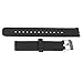 vhbw Bracelet de Rechange L Compatible avec Garmin Vivoactive 3, Vivomove, Vivomove HR Fitness Uhr, Smart Watch - 12.2cm + 8.5cm Silicone Noir