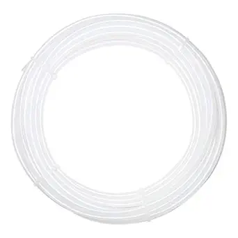 Tailonz Pneumatic Air Line 1/4 inch od White Pneumatic Nylon Tube 32.8ft Air Brake Tubing Nylon Hose