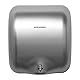 Bremmer Generic Turbo Handtrockner with Hohe Geschwindigkeit, Niedrigenergie, Umweltfreundlich, Elektrischer Trockner. Elektrische Handtrockner für Toiletten Gewerbe Silber