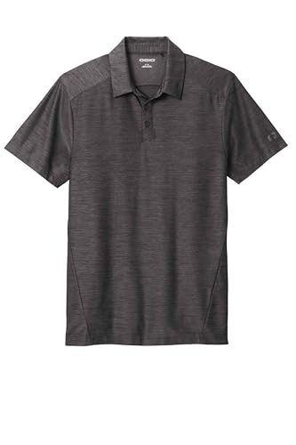 OGIO Unisex Slate Polo | Moisture Wicking Polo Shirt for Men & Women, Summer Golf Clothing, Casual Work Shirt