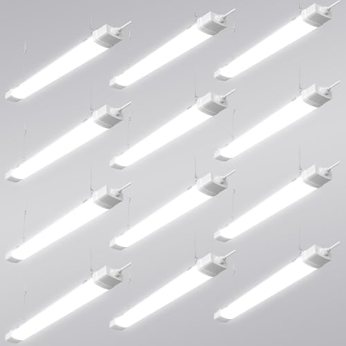 Réglette LED 120cm connectable pour en finir avec les recoins sombres du garage humide