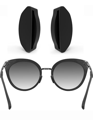 ToughAsNails Black Asian Fit Replacement Nose Pads Nosepieces for Oakley Frogskins Range OO9284/HSTN OO9242/HSTN Low Bridge Fit OO9242A/HSTN Metal OO9279/Top Knot OO9434 Sunglasses
