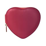 Foiosoh Caja de almacenamiento de joyas con degradado rojo y negro para anillos