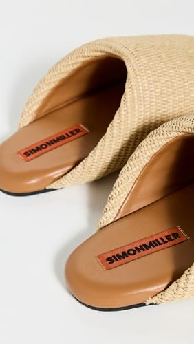 SIMONMILLER Women's Raffia Bubble Slides3