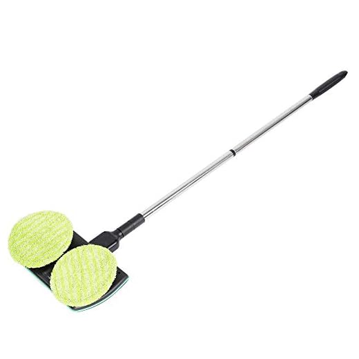 Fdit Multi-Function Electric Wireless Rotary Mop Extendable Handle Automatic Sweeping Home Cleaning Tool