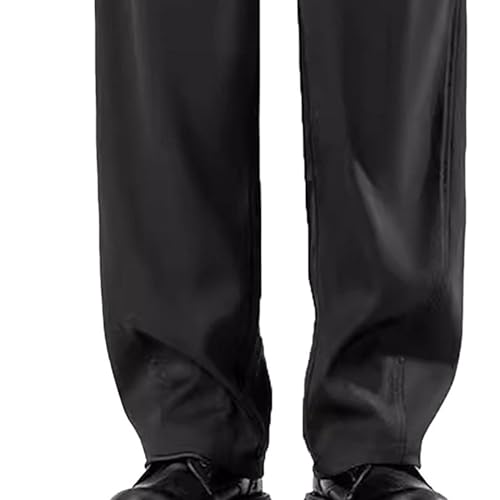 Men's Super Stretch Ice Silk Pants Men Casual Pants Fashion Wide Leg Pants Men's Straight Loose Sweatpants2