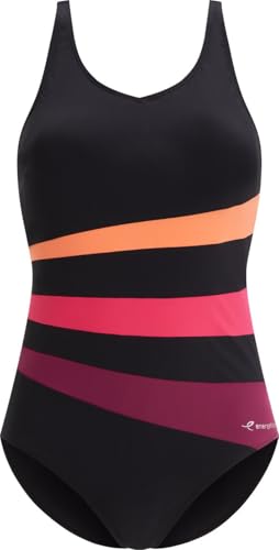 Maillot de bain ENERGETICS Felice II noir en taille 46 pour femme