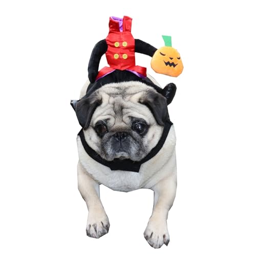 Disfraz de vaquero para perros pequeños, estilo Joker miniatura 2