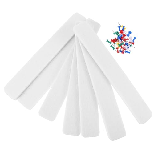 Angoily Felt Pin Board Strips Self-Adhesive Bulletin Boards 1 Set Office Home Decor Adhesive Strips