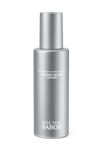 Image of DOCTOR BABOR Instant Relief Lotion | Light face cream as an immediate aid for stressed and sensitive skin | Reduces redness and soothes irritation | vegan | 150ml