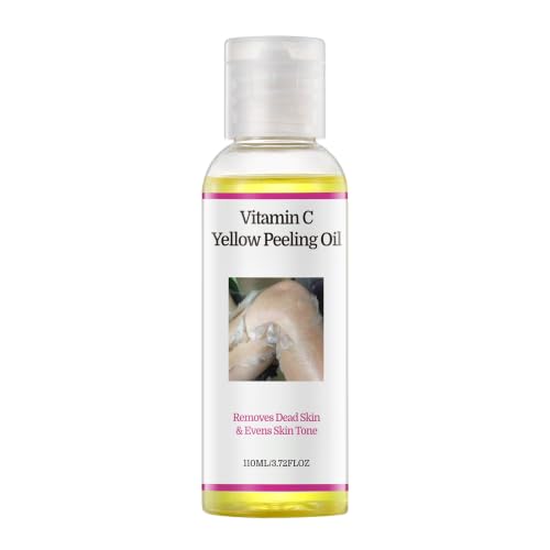 Vitamin C Yellow Peeling Oil Chemical Peel at Home Body Exfoliant 3.72 OZ