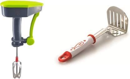 MSTJ Combo Power Free Hand Blender &Potato Masher (Multicolor)