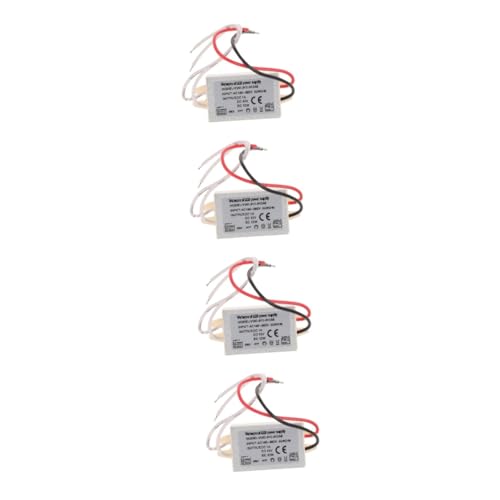 Homoyoyo 4 Pcs Motorista De Led Adaptador 12v Conversor 120vac Para 12vcc Conversor 12v Para 120v Pl