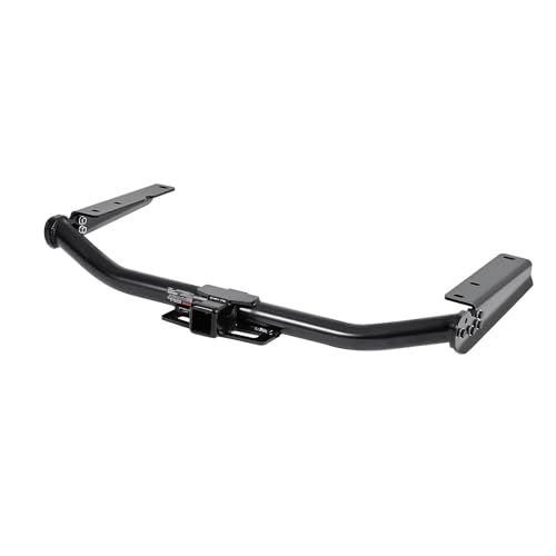 VEVOR Class 3 Trailer Hitch, 2-Inch Receiver, Compatible with 2014-2019 Toyota Highlander, Q345B Steel Tube Frame, Multi-Fit Hitch to Receive Ball Mount, Cargo Carrier, Bike Rack, and Tow Hook, Black