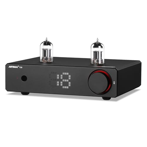 AIYIMA T20 Balanced Tube Vorverstärker LME49720 für HiFi-Heim-Audio Mini-Vakuumröhren-Vorverstärker mit Cinch-/XLR-EIN- und Ausgängen und 12-V-Triggerausgang (DC12V 2A-Netzteiladapter) AIYIMA T20 Balanced Tube Vorverstärker LME49720 für HiFi-Heim-Audio Mini-Vakuumröhren-Vorverstärker mit Cinch-/XLR-EIN- und Ausgängen und 12-V-Triggerausgang (DC12V 2A-Netzteiladapter)