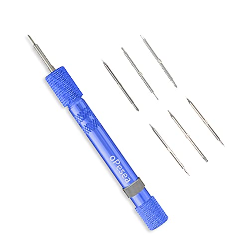 Tiny Screwdriver Set,12 in 1 Precision Magnetic Double Sided Bits Organizer for mini Small Electronics Toys Battery/iPhones/Sunglass/Iwatch/Keyboard/Webcam/Dash Cam/Camera/Laptop/Ring Doorbell