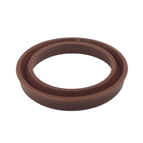 Joint d'huile UN FKM, lèvre en U de 32 x 38 x 8 mm, caoutchouc fluoré, marron, 1 pièces