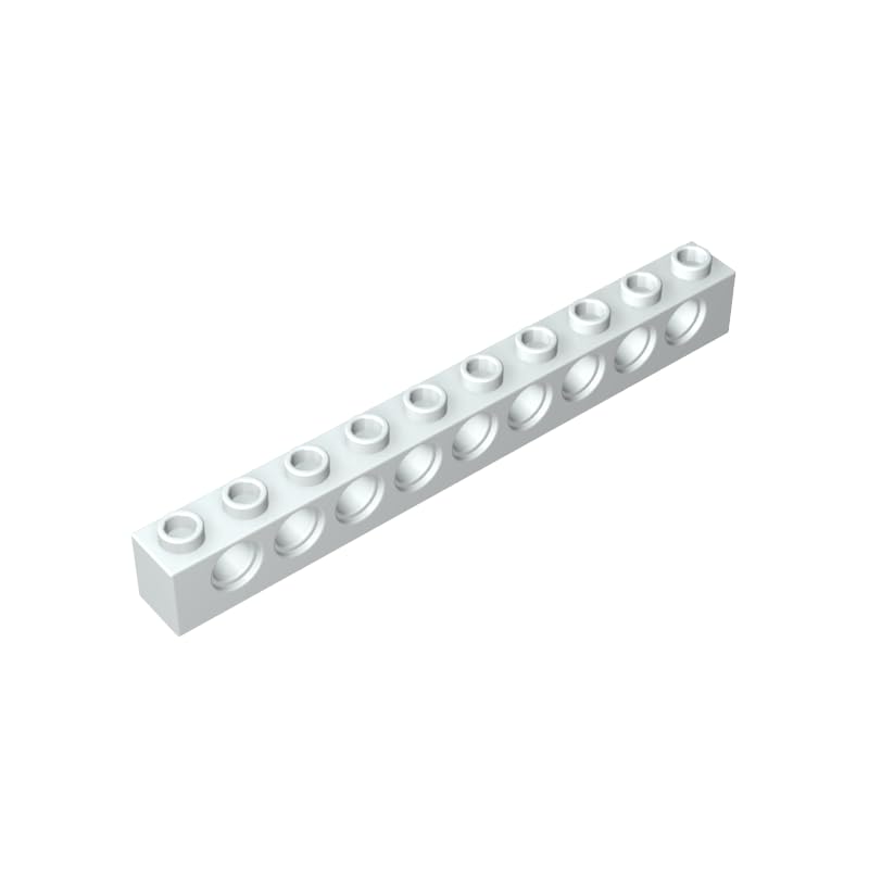 XYEIUGO 2730 Technology Brick Technic Brick 1x10 [9 Holes], 10 PCS — image 1