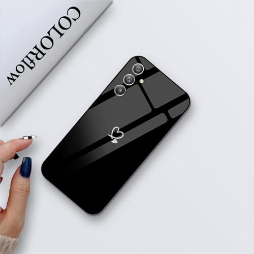 Image of COLORflow Back Cover Compatible with Samsung Galaxy A34 5G | Cute Korean Hearts Customized | Shockproof TPU Bumper with Camera Protection Back Cover Compatible with Samsung Galaxy A34 5G, Multicolor