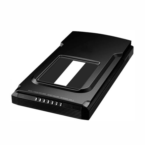 Escáner plano, escáner de formato A4 de alta definición, convierte negativos de película y diapositivas a imágenes JPEG digitales, digitalizador profesional de película y diapositivas