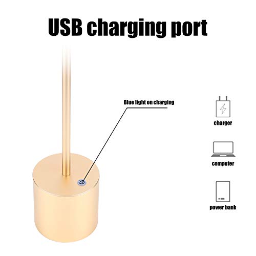 Lampada da tavolo a LED senza fili,lampada da