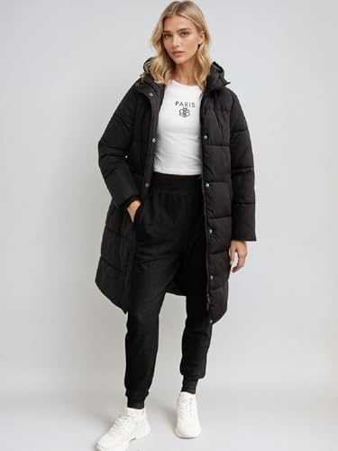 Image of KOTTY Women's Stretch Fit Mid Rise Comfortable Stylish and Fashion Stretchable and Versatile Trackpants