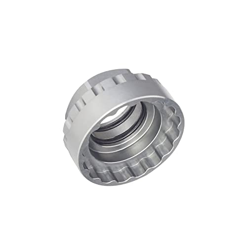 Herramienta de Desmontaje de Discos Dentales de 12 Velocidades,Bicicleta Plato Bloqueo desmontaje y Montaje Directo Herramienta para Shimano M7100 M8100 M9100 Cover