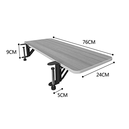 Plateau pliable en bois massif de 60x24 cm pour améliorer le confort et la productivité