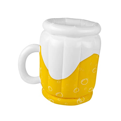 BIUDECO Aufblasbare Bierkrug Getränkewanne