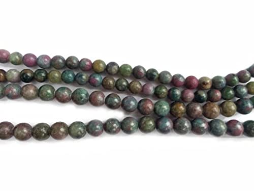 Ruby apatite smooth rounds LKBEADS : perles polies sans aspérités pour éviter les irritations