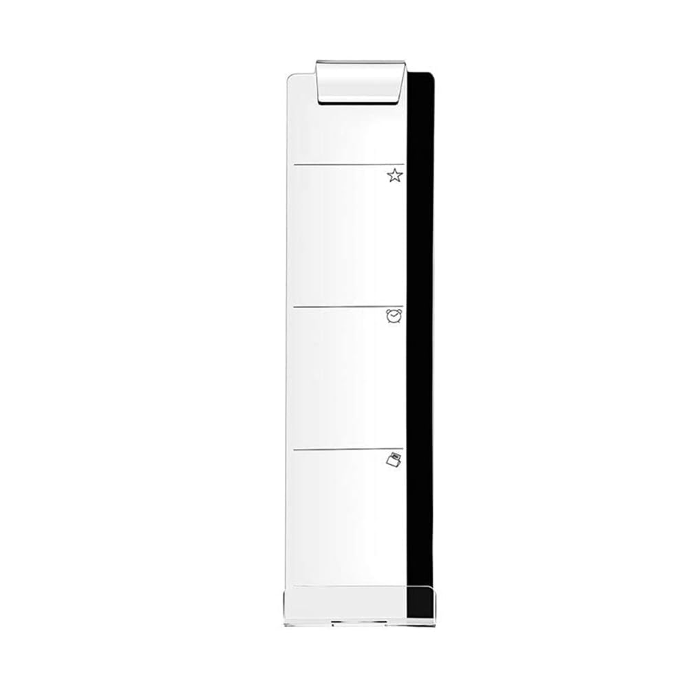 Namvo Acrylic Computer Message Board Computer Screen Message Board Office Monitor Side Note Memo Transparent Side Panel Monitor Note Board - Image 3