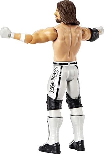 WWE Basic Aj Styles Action Figure, Posable 6-inch Collectible for Ages 6 Years Old & Up, Multicolor - Image 4