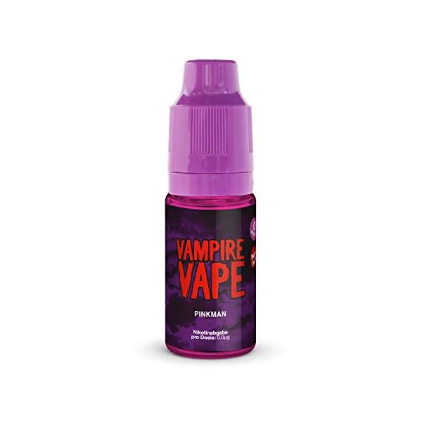 Vampire Vape E-Liquid 4x10ml - Pinkman - Probierset für E-Zigaretten und E-Shishas - 0mg (ohne Nikotin) - Made in UK