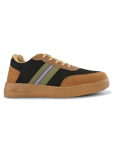 Image of Centrino Men's Sneakers | Cushioned Insole Comfortable Shoes | Trendy & Stylish Modern Sneakers | Durable Lightweight Sole Casual Walking Footwear (8184)