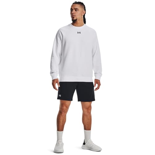 Under Armour Herren UA Rival Fleece Shorts Schwarz XS – Ansicht 6
