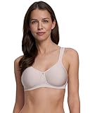 SUSA BH Damen ohne Bügel - Catania 7870-95D Sand - Spacer-BH mit Unterbrustband - Gemoldete Cups mit Stützblenden & verstellbaren Träger - Seamless - Bequemer T Shirt BH