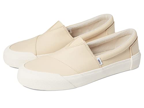 Sneaker Beige Femme TOMS en Toile Mate Intérieur Polaire Isolant