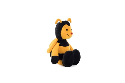 Plüsch Biene „Bine“ – Schaffer 4357 - Kuscheltier Biene - weich & flauschig - Stofftier für Babys & Kinder ab 0 Jahren – Waschbar - Größe M - 26 cm - gelb-schwarz