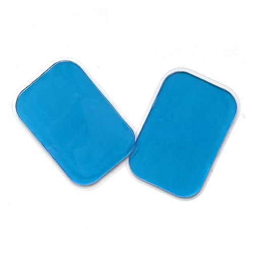 16 unidades de almohadillas de gel para estimulador muscular, almohadillas de reemplazo de alta conductividad para entrenadores de cadera miniatura 4