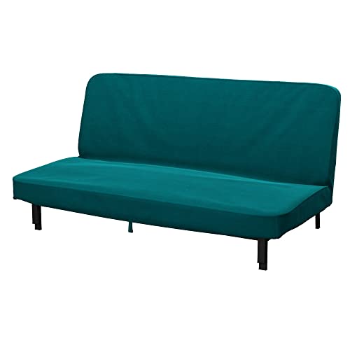 Soferia Sofabezug Kompatibel Mit NYHAMN 3-er Bettsofa Sofaüberwurf Sofaschoner Cover Kratzfest Hydrophobie Allergenfrei Elegance Türkis